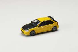 Honda  - Civic yellow - 1:64 - Hobby Japan - HJDM001-4 - HJDM001-4 | The Diecast Company