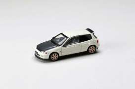 Honda  - Civic white - 1:64 - Hobby Japan - HJDM002-7 - HJDM002-7 | The Diecast Company