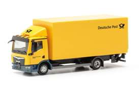 MAN  - TGL K-LKW yellow - 1:87 - Herpa Trucks - H317689 - herpa317689 | The Diecast Company