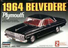 Plymouth  - 1964  - 1:25 - Lindberg - lnds72183 | The Diecast Company