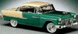Chevrolet  - 1955 green/ivory - 1:18 - ERTL - ertv07256 | The Diecast Company