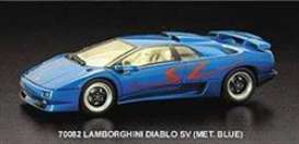 Lamborghini  - metallic blue - 1:18 - AutoArt - 70082 - autoart70082 | The Diecast Company