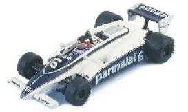 Brabham  - 1981 white/blue - 1:43 - Quartzo - qfc99050 | The Diecast Company