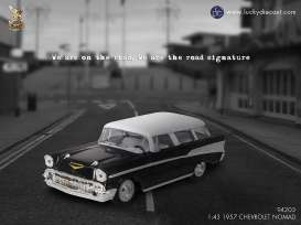 Chevrolet  - 1957 black - 1:43 - Lucky Diecast - 94203bk - ldc94203bk | The Diecast Company