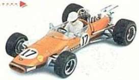 Brabham  - 1968 orange - 1:43 - Quartzo - qfc99037 | The Diecast Company