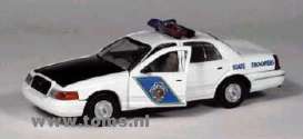 Ford  - white/ black hood - 1:43 - Gearbox - gearbox27122 | The Diecast Company