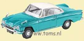 Ford  - 1961 turquoise/white - 1:43 - Vanguards - va03400 | The Diecast Company
