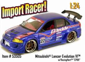 Mitsubishi  - 2001 blue - 1:24 - Jada Toys - 53505b - jada53505b | The Diecast Company