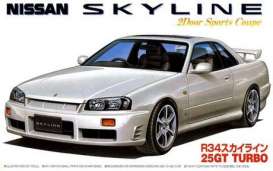 Nissan  - R34 Skyline 25GT Turbo 1998  - 1:24 - Fujimi - 039671 - fuji039671 | The Diecast Company
