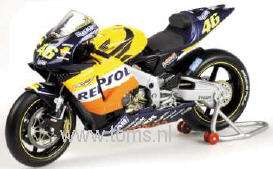 Honda  - 2002 blue/yellow - 1:6 - Minichamps - 062027146 - mc062027146 | The Diecast Company