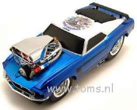 Ford  - 1969 blue - 1:18 - Muscle Machines - musm69030VAb | The Diecast Company