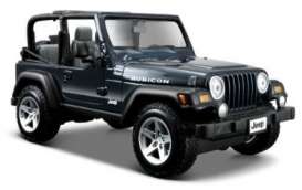 Jeep  - deep blue - 1:24 - Maisto - 31245b - mai31245b | The Diecast Company