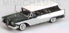 Edsel  - 1958 green - 1:43 - Minichamps - 400082011 - mc400082011 | The Diecast Company