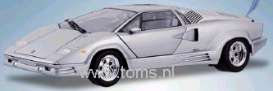 Lamborghini  - 1989 silver - 1:18 - Ricko - rica2141 | The Diecast Company