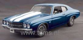 Chevrolet  - 1970 fathom blue - 1:18 - Exact Detail - ed605 | The Diecast Company