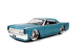 Lincoln  - 1963 blue - 1:24 - Jada Toys - 90607b - jada90607b | The Diecast Company