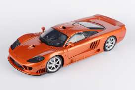 Saleen  - S7 Twin Turbo 2005 beryllium-orange - 1:12 - Motor Max - 73005 - mmax73005r | The Diecast Company