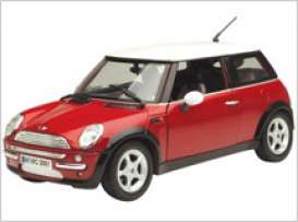 Mini  - 2004 red/white - 1:18 - Motor Max - 73114r - mmax73114r | The Diecast Company