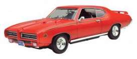 Pontiac  - 1969 orange - 1:18 - Motor Max - 73133A - mmax73133o | The Diecast Company