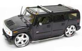 Hummer  - 2004 black - 1:24 - Jada Toys - 53549bk - jada53549bk | The Diecast Company