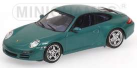 Porsche  - 2004 metallic green - 1:43 - Minichamps - 400063022 - mc400063022 | The Diecast Company