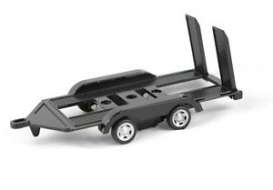 Trailer  - black - 1:43 - Motor Max - 76081 - mmax76081 | The Diecast Company