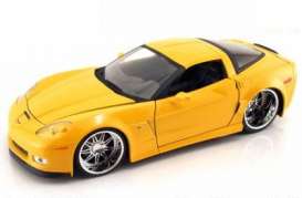 Corvette  - 2006 yellow - 1:24 - Jada Toys - 91183y - jada91183y | The Diecast Company