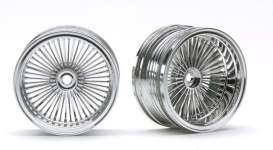 Wheels & tires  - chrome - 1:10 - Pegasus - hs3001 - pghs3001 | The Diecast Company