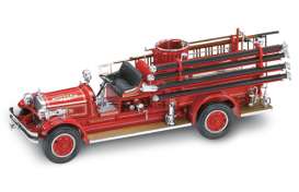 Seagrave  - 1927 red - 1:24 - Lucky Diecast - 20129r - ldc20129r | The Diecast Company