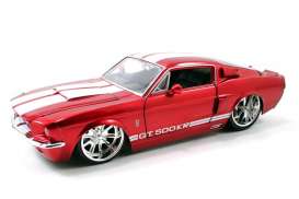 Shelby  - 1967 red/white - 1:24 - Jada Toys - 90341r - jada90341r | The Diecast Company