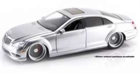 Mercedes Benz  - 2007 silver - 1:24 - Jada Toys - 91440QW-s - jada91440QW-s | The Diecast Company