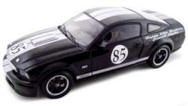 Shelby  - 2007 black/white stripes - 1:18 - Shelby Collectibles - shelby7gt03 | The Diecast Company