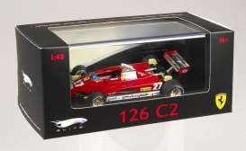 Ferrari  - 1982 red/white - 1:43 - Hotwheels Elite - mvN5580 - hwmvN5580 | The Diecast Company