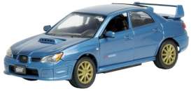 Subaru  - blue - 1:24 - Motor Max - 73330b - mmax73330b | The Diecast Company