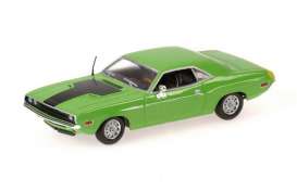 Dodge  - 1970 green - 1:43 - Minichamps - 400144700 - mc400144700 | The Diecast Company