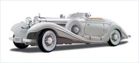 Mercedes Benz  - 1936 white - 1:18 - Maisto - 36055w - mai36055w | The Diecast Company
