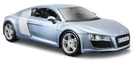 Audi  - 2007 metallic blue - 1:24 - Maisto - 31281b - mai31281b | The Diecast Company