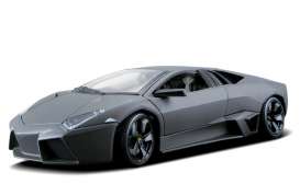Lamborghini  - 2008 Metallic grey - 1:24 - Bburago - 21041gy - bura21041gy | The Diecast Company