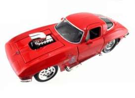 Chevrolet  - 1963 red - 1:24 - Jada Toys - 91615r - jada91615r | The Diecast Company