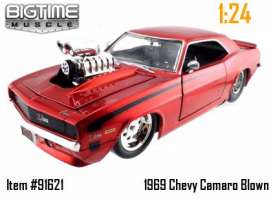 Chevrolet  - 1969 red - 1:24 - Jada Toys - 91621r - jada91621r | The Diecast Company