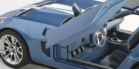 Shelby  - blue/white - 1:18 - AutoArt - 73073 - autoart73073 | The Diecast Company