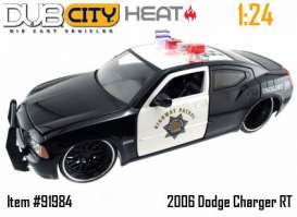 Dodge  - 2006 black/white - 1:24 - Jada Toys - 91984 - jada91984 | The Diecast Company