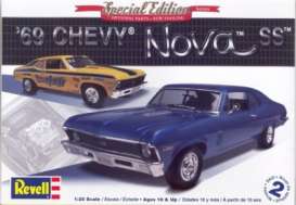 Chevrolet  - Nova SS 1969  - 1:25 - Revell - Germany - 2098 - revell12098 | The Diecast Company