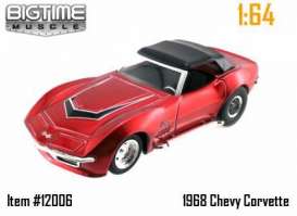 Chevrolet  - 1968 red - 1:64 - Jada Toys - 12006W15-1 - jada12006W15-1 | The Diecast Company