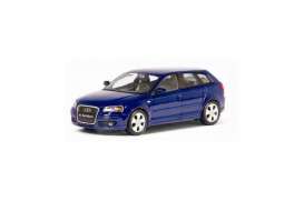 Audi  - 2005 blue - 1:24 - Welly - 22467b - welly22467b | The Diecast Company