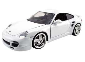 Porsche  - 2007 white - 1:24 - Jada Toys - 91851w - jada91851w | The Diecast Company