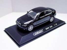 BMW  - 2007 black - 1:43 - Welly - 43002bk - welly43002bk | The Diecast Company