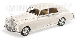 Rolls Royce  - 1960 white - 1:18 - Minichamps - 100134900 - mc100134900 | The Diecast Company