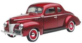 Ford  - 1940 metallic red - 1:18 - Motor Max - 73108mr - mmax73108mr | The Diecast Company
