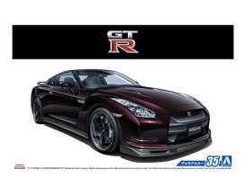 Nissan  - R35 GT-R V Spec 2009  - 1:24 - Aoshima - 06218 - abk06218 | The Diecast Company